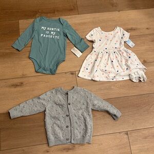 Baby Girls 18 Month Cat & Jack Bundle